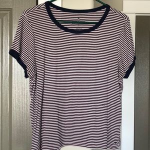 AEO striped tee SIZE XL